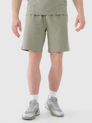 4F Szorty funkcyjne w kolorze khaki rozmiar: 3XL. Brązowe szorty męskie 4f, bez wzorów, z materiału. Za 39.58 zł.