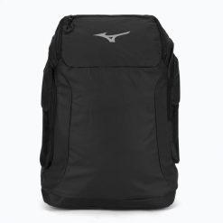 Plecak treningowy Mizuno TR 40 l black. Czarne plecaki damskie Mizuno, bez wzorów, z materiału, sportowe. Za 219.99 zł.