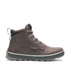Botki zimowe Spencer mid Kamik. Brązowe buty zimowe męskie Kamik, na zimę, z gumy, za kostkę, bez zapięcia. Za 846.65 zł.