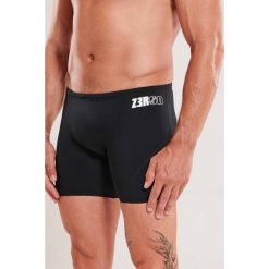 Bokserki do pływania Zerod Anthracite. Czarne kąpielówki męskie ZEROD, m, bez wzorów, do pływania. Za 205.00 zł.