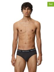 Marc O´Polo Slipy (3 pary) w kolorze czarnym rozmiar: XL. Czarne slipki męskie bez wzorów. Za 115.45 zł.