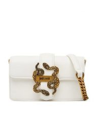 Just Cavalli Torebka 80RA5PA2 ZSA89 Biały. Białe torebki wieczorowe Just Cavalli, bez wzorów, ze skóry, wizytowe, bez kołnierzyka, bez ramiączek. Za 614.99 zł.