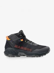 Buty turystyczne męskie Mammut Sertig II Mid GTX. Niebieskie buty trekkingowe męskie Mammut, z gore-texu, bez zapięcia, outdoorowe, gore-tex. Za 813.75 zł.