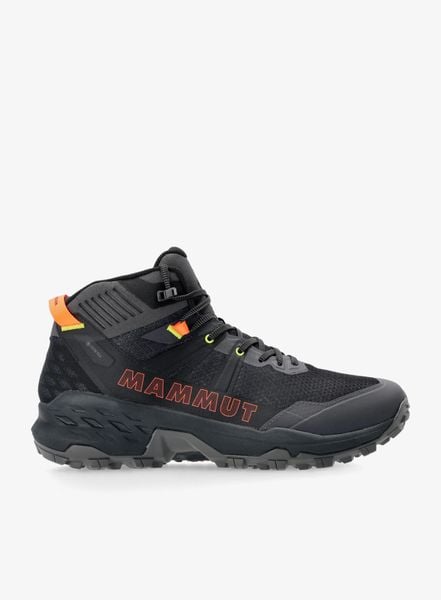 Buty turystyczne męskie Mammut Sertig II Mid GTX. Niebieskie buty trekkingowe męskie Mammut, z gore-texu, bez zapięcia, outdoorowe, gore-tex. Za 835.55 zł.