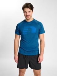 Koszulka Newline Orlando. Niebieskie t-shirty sportowe męskie Newline, s, z dżerseju, bez ramiączek, do piłki nożnej. Za 219.50 zł.