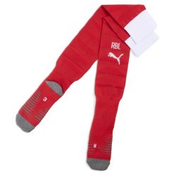 Męskie skarpety RB Leipzig 25/26 PUMA For All Time Red White. Białe skarpetki męskie Puma, bez wzorów. Za 109.00 zł.