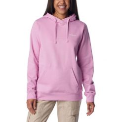 Damska bluza z kapturem Columbia Trek Graphic. Czerwone bluzy z kapturem damskie Columbia, na zimę, s, z bawełny. Za 305.00 zł.