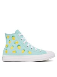 Converse Trampki Chuck Taylor All Star Citrus A16555C Niebieski. Niebieskie trampki i tenisówki dziewczęce Converse, bez wzorów, z materiału, bez zapięcia. Za 309.99 zł.