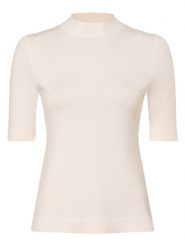 Comma koszulka z dzianiny Kobiety biały, 46. Białe t-shirty damskie Comma, bez wzorów, z dzianiny, bez kołnierzyka. Za 299.95 zł.