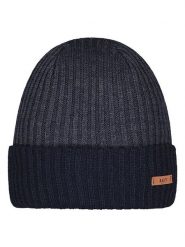 Barts Czapka "Rawon" w kolorze granatowym rozmiar: onesize. Niebieskie czapki męskie Barts, bez wzorów, prążkowane, sportowe. Za 77.35 zł.