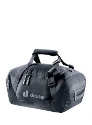 Torba Deuter Duffel 35 - black. Czarne torby męskie na ramię Deuter, bez wzorów, z materiału, na ramię. Za 313.49 zł.