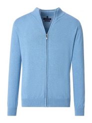 CASAMODA Kardigan w kolorze błękitnym rozmiar: 4XL. Niebieskie kardigany męskie CASAMODA, xl, bez wzorów, z bawełny, bez kołnierzyka. Za 121.80 zł.