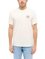 Męski T-Shirt Mustang Style Austin Whisper White 1016267 2013. Białe t-shirty męskie Mustang, m, bez wzorów, bez kołnierzyka. Za 69.99 zł.