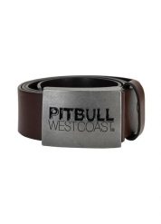 Pasek męski Pitbull skórzany TNT. Brązowe bluzy bez kaptura męskie PITBULL, bez wzorów, ze skóry. Za 83.99 zł.