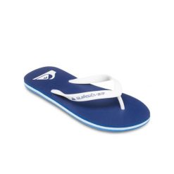 Klapki dla Mężczyzn MOLOKAI CORE Niebieski. Niebieskie klapki i japonki męskie Quiksilver, z gumy. Za 59.99 zł.
