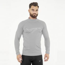 Termoaktywna koszulka treningowa IRONBOY LONG. Białe bielizna termoaktywna męska Legea, s, bez wzorów, z poliesteru. Za 72.00 zł.