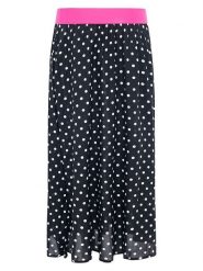 Zwillingsherz Spódnica "Dots Allover" w kolorze czarnym rozmiar: L/XL. Czarne spódniczki damskie Zwillingsherz, l, bez wzorów, z wiskozy, maxi, proste. Za 113.90 zł.