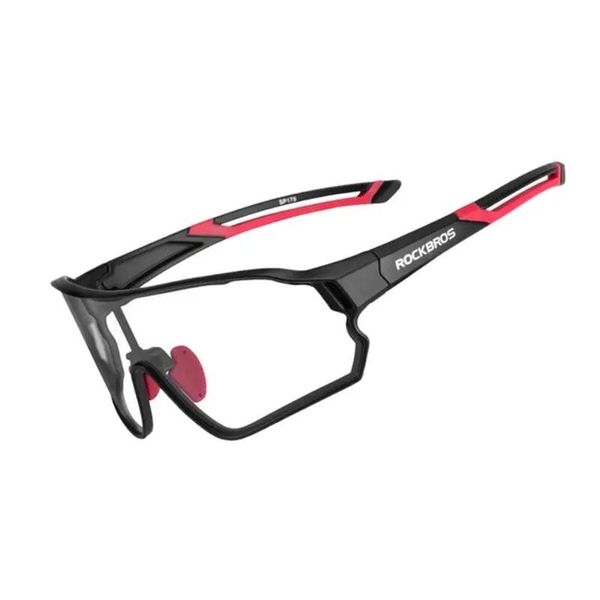 Okulary kolarskie fotochromatyczne ROCKBROS. Czarne okulary przeciwsłoneczne męskie ROCKBROS, z materiału. Za 162.96 zł.