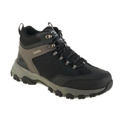 Buty trekkingowe męskie Skechers Selmen. Czarne buty trekkingowe męskie Skechers, na wiosnę, z gumy, bez zapięcia. Za 489.99 zł.