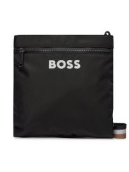 Boss Saszetka Catch 3.0 Envelope 50511930 Czarny. Czarne saszetki męskie Boss, z materiału. Za 269.99 zł.