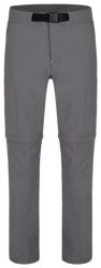 Męskie spodnie softshell Loap Urman szare. Szare szorty męskie ÀLG, na jesień, bez wzorów, z elastanu, biznesowe. Za 300.99 zł.