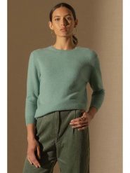 Perfect Cashmere Kaszmirowy sweter w kolorze zielonym rozmiar: M. Zielone swetry klasyczne damskie Perfect Cashmere, m, z kaszmiru, bez kołnierzyka. Za 339.37 zł.