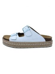 Billowy Klapki w kolorze białym rozmiar: 39. Białe klapki damskie Billowy, bez wzorów, bez obcasa. Za 135.17 zł.