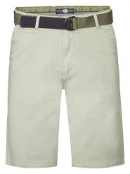 Petrol Industries Bermudy w kolorze jasnozielonym rozmiar: L. Zielone szorty męskie Petrol Industries, bez wzorów, z tkaniny. Za 112.83 zł.