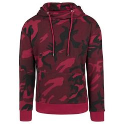 Bluza z kapturem Urban Classic camo. Czerwone bluzy z kapturem męskie Urban Classics, m. Za 237.00 zł.