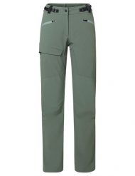 Spodnie damskie Croz Pants III. Zielone spodnie materiałowe damskie Vaude, bez wzorów, z materiału. Za 869.60 zł.