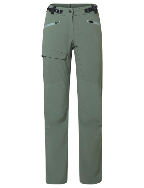 Spodnie damskie Croz Pants III. Zielone spodnie materiałowe damskie Vaude, bez wzorów, z materiału. Za 869.60 zł.
