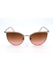 Swarovski Damskie okulary przeciwsłoneczne w kolorze złoto-jasnoróżowo-brązowym rozmiar: 56. Brązowe okulary przeciwsłoneczne damskie Swarovski. Za 254.74 zł.