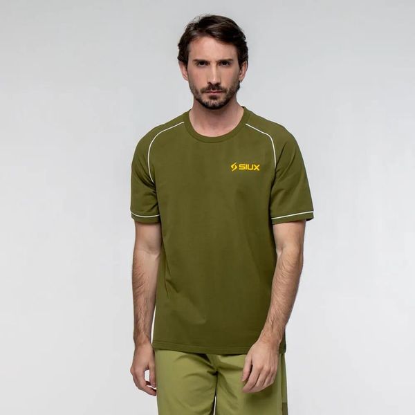 T-shirt Siux Gea 26. Brązowe t-shirty damskie SIUX, s, bez wzorów, z jersey, bez kołnierzyka. Za 203.45 zł.