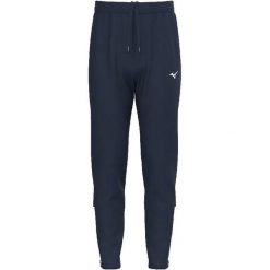 Spodnie treningowe Mizuno Team BGRB. Niebieskie spodnie sportowe damskie Mizuno, l, z materiału, do biegania. Za 152.00 zł.