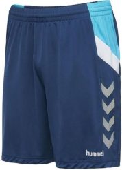 Męskie spodenki hummel Tech Move Jersey granatowe 2XL. Niebieskie szorty męskie HUMMEL, bez wzorów, z jersey, sportowe. Za 122.99 zł.