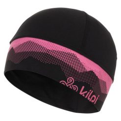 Czapka do biegania Kilpi TAIL-U. Czerwone czapki męskie Kilpi, bez wzorów, sportowe. Za 75.03 zł.