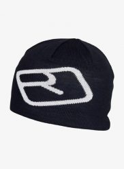 Czapka zimowa Ortovox Pro Beanie - black raven. Czarne czapki męskie ORTOVOX, na zimę, bez wzorów, z materiału, sportowe. Za 235.39 zł.