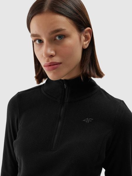 4F Bielizna termiczna polarowa (góra) damska - czarna XS. Czarna bielizna termoaktywna damska 4f, xs, bez wzorów, z dzianiny. W wyprzedaży za 69.99 zł.