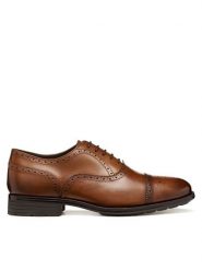 Geox Półbuty U Walk Pleasure F U46H8B 00043 C6610 Brązowy. Brązowe buty wizytowe męskie Geox, ze skóry, bez zapięcia. Za 509.99 zł.