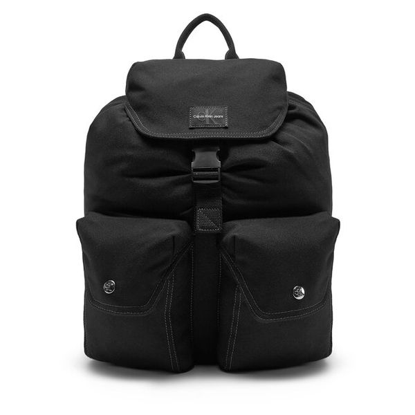 Plecak Calvin Klein Jeans. Czarne plecaki męskie Calvin Klein Jeans, bez wzorów, z jeansu. Za 269.99 zł.