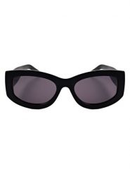 Hugo Boss Damskie okulary przeciwsłoneczne w kolorze czarno-fioletowym rozmiar: 55. Czarne okulary przeciwsłoneczne damskie Hugo Boss. Za 326.99 zł.