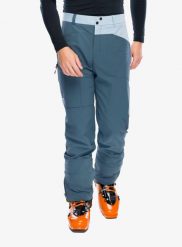Spodnie softshell Ortovox Mondeval Pants. Niebieskie spodnie materiałowe męskie ORTOVOX, bez wzorów, z softshellu, sportowe. Za 979.99 zł.