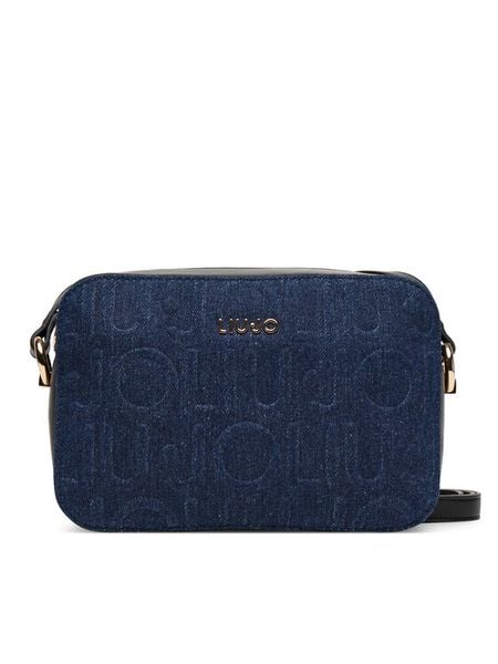 Liu Jo Torebka M camera Case AF5159 D0001 Niebieski. Niebieskie listonoszki damskie Liu Jo, bez wzorów, ze skóry, bez dodatków. Za 329.99 zł.