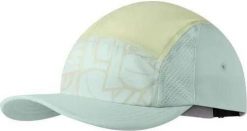 Czapka z daszkiem BUFF 5 PANEL GO CAP COZUMEL MULTI. Niebieskie czapki z daszkiem damskie Buff, bez wzorów, z elastanu. Za 120.99 zł.