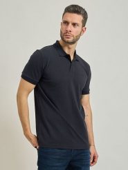 Hugo Boss Fashion Koszulka polo w kolorze granatowym rozmiar: L. Niebieskie koszulki polo męskie Hugo Boss Fashion, l, bez wzorów, z bawełny, bez ramiączek. Za 227.85 zł.