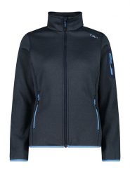 CMP Kurtka polarowa w kolorze granatowym rozmiar: 34. Niebieskie kurtki damskie CMP, s, bez wzorów, z materiału, bez kaptura. Za 131.43 zł.