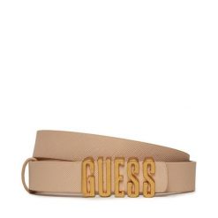 Pasek Damski Guess. Brązowe paski damskie Guess, z aplikacjami. Za 219.99 zł.