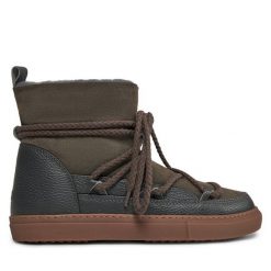 Śniegowce Inuikii. Szare buty zimowe męskie Inuikii, bez zapięcia. Za 1,299.00 zł.