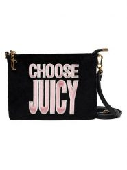 Juicy Couture Kopertówka w kolorze czarnym - 24 x 17 x 1 cm rozmiar: onesize. Czarne torebki wieczorowe Juicy Couture, bez wzorów, z materiału, bez kołnierzyka, bez ramiączek. Za 130.99 zł.