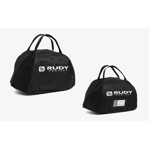 Torba na kask Rudy Project. Czarne torebki klasyczne damskie Rudy Project, bez wzorów, z materiału, bez dodatków. Za 154.50 zł.